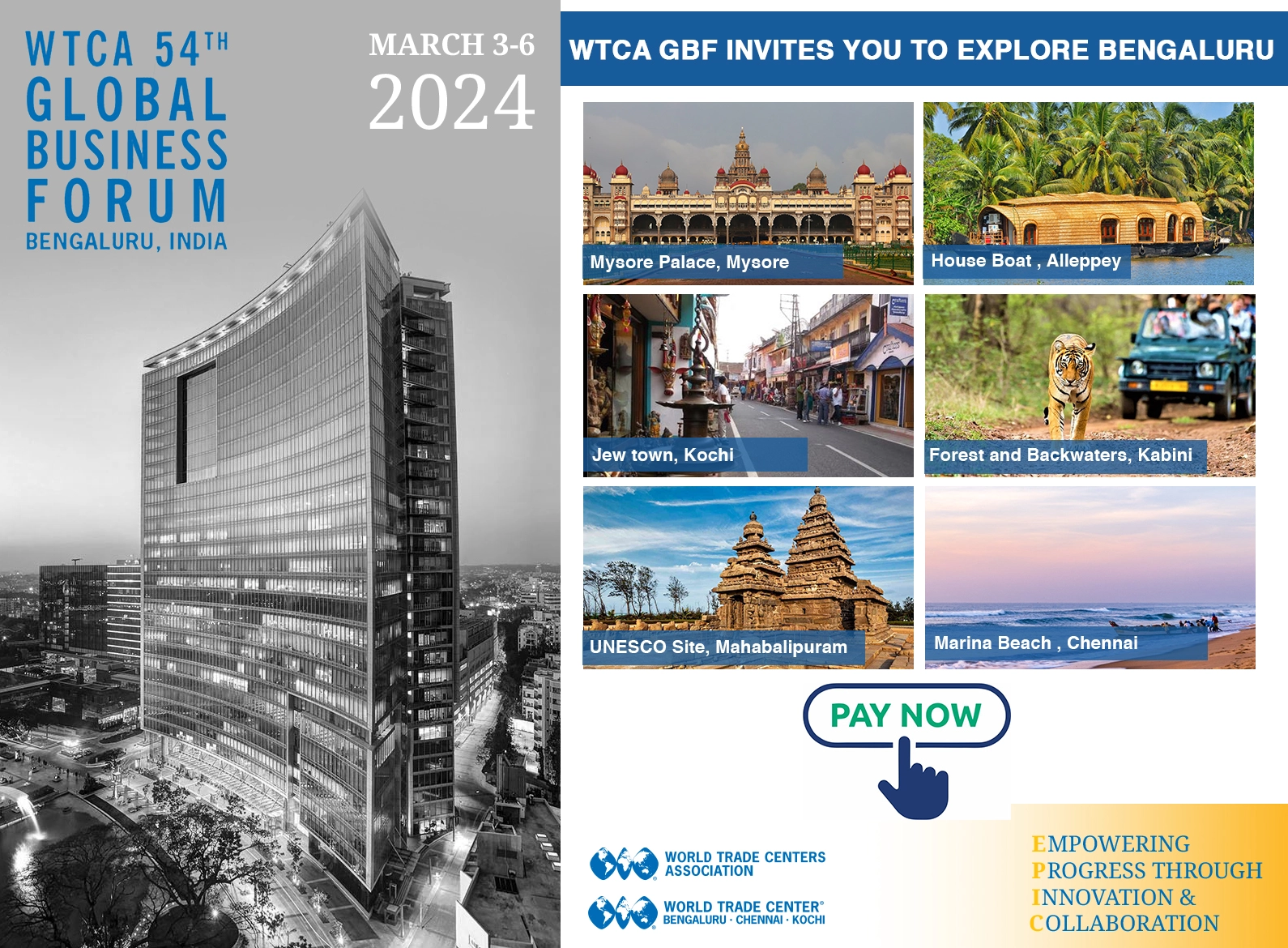 WTCA GBP invites you to explore Bengaluru